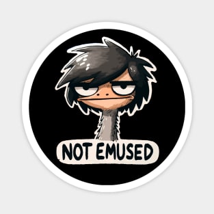 Not Emused Emo Emu Magnet